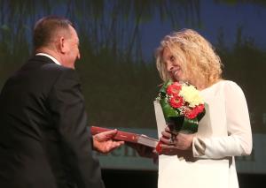 KONCERT OB PODELITVI NAGRAD IN PRIZNANJ FRANA GERBIČA NA SLIKI TAMARA RAŽEM LOCATELLI FOTO LJUBO VUKELIČDC8B9443